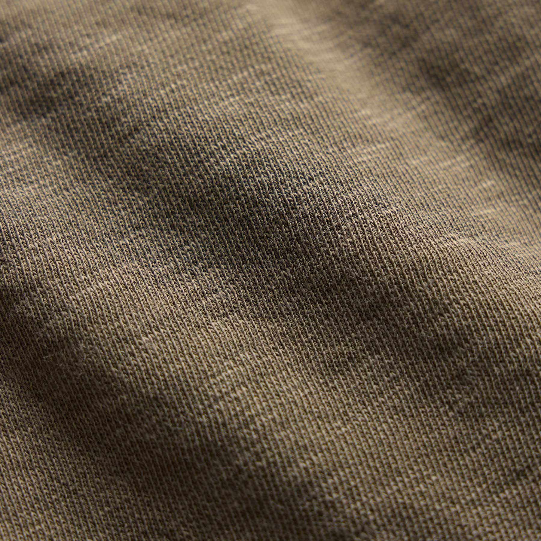 Vintage French Terry Zip Up Hoodie in Light Olive Pigment | James Perse Los Angeles