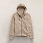 Vintage French Zip Up Hoodie in Stone Pigment | James Perse Los Angeles