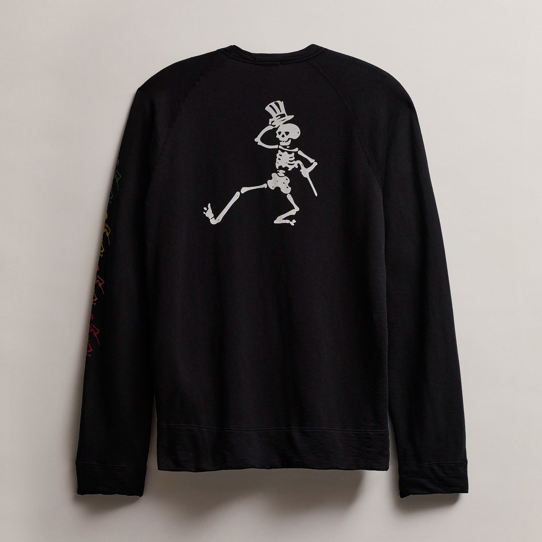 Men's Raglan Sweatshirt Grateful Dead in Black | James Perse Los Angeles