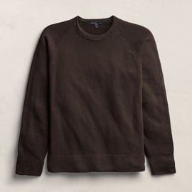 Vintage French Terry Sweatshirt - Bark Pigment | James Perse Los Angeles