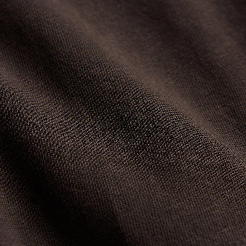 Vintage French Terry Sweatshirt - Bark Pigment | James Perse Los Angeles