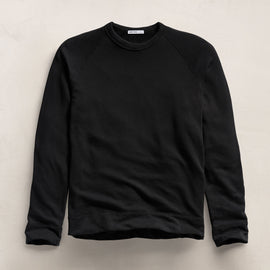 Vintage French Terry Sweatshirt - Black
