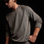 Vintage French Terry Sweatshirt in Burro Pigment | James Perse Los Angeles