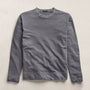 Vintage French Terry Sweatshirt In Cavalry Pigment | James Perse Los Angeles