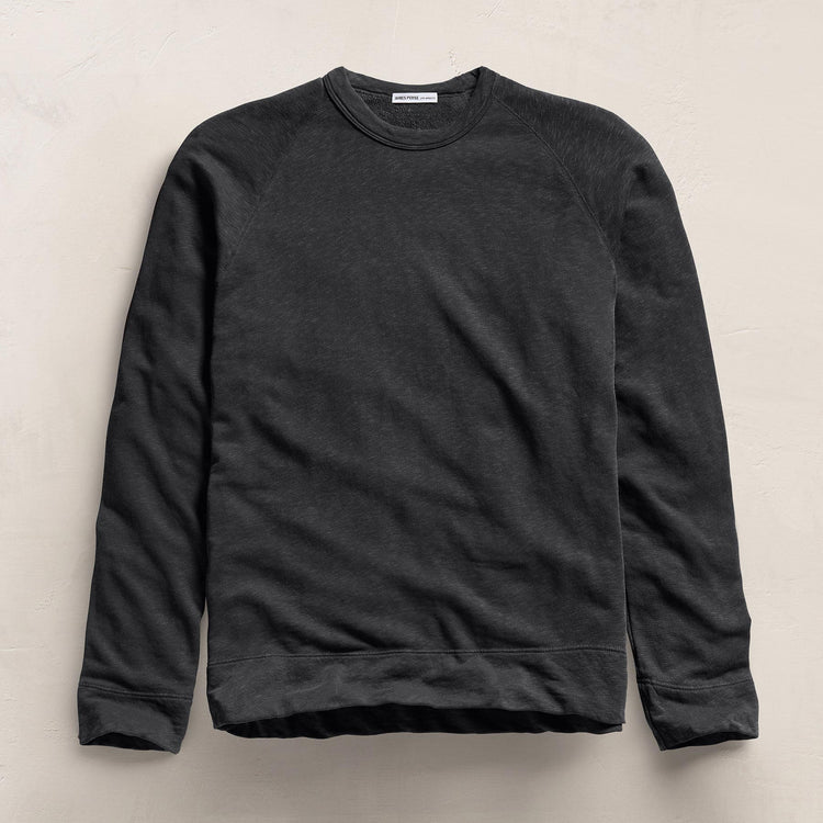 Vintage French Terry Sweatshirt - Carbon Pigment