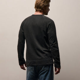 Vintage French Sweatshirt in Carbon Pigment | James Perse Los Angeles