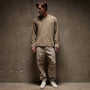 Vintage French Terry Sweatshirt in Cashew Pigment | James Perse Los Angeles