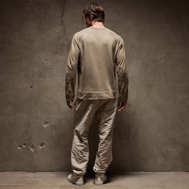 Vintage French Terry Sweatshirt in Cashew Pigment | James Perse Los Angeles
