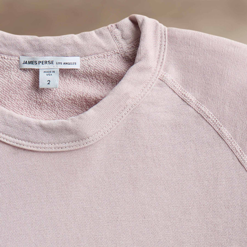 Vintage French Terry Sweatshirt in Degas Pigment | James Perse Los Angeles