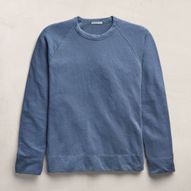 Vintage French Terry Sweatshirt in Danube Pigment | James Perse Los Angeles