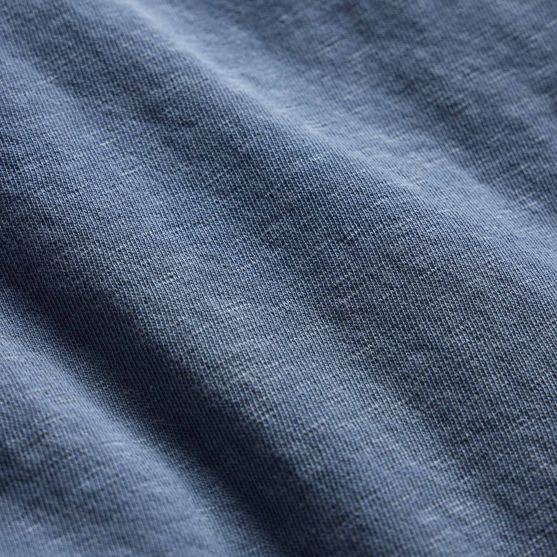 Vintage French Terry Sweatshirt in Danube Pigment | James Perse Los Angeles