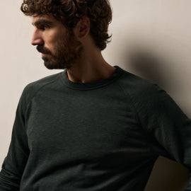 Vintage French Terry Sweatshirt in Fern | James Perse Los Angeles