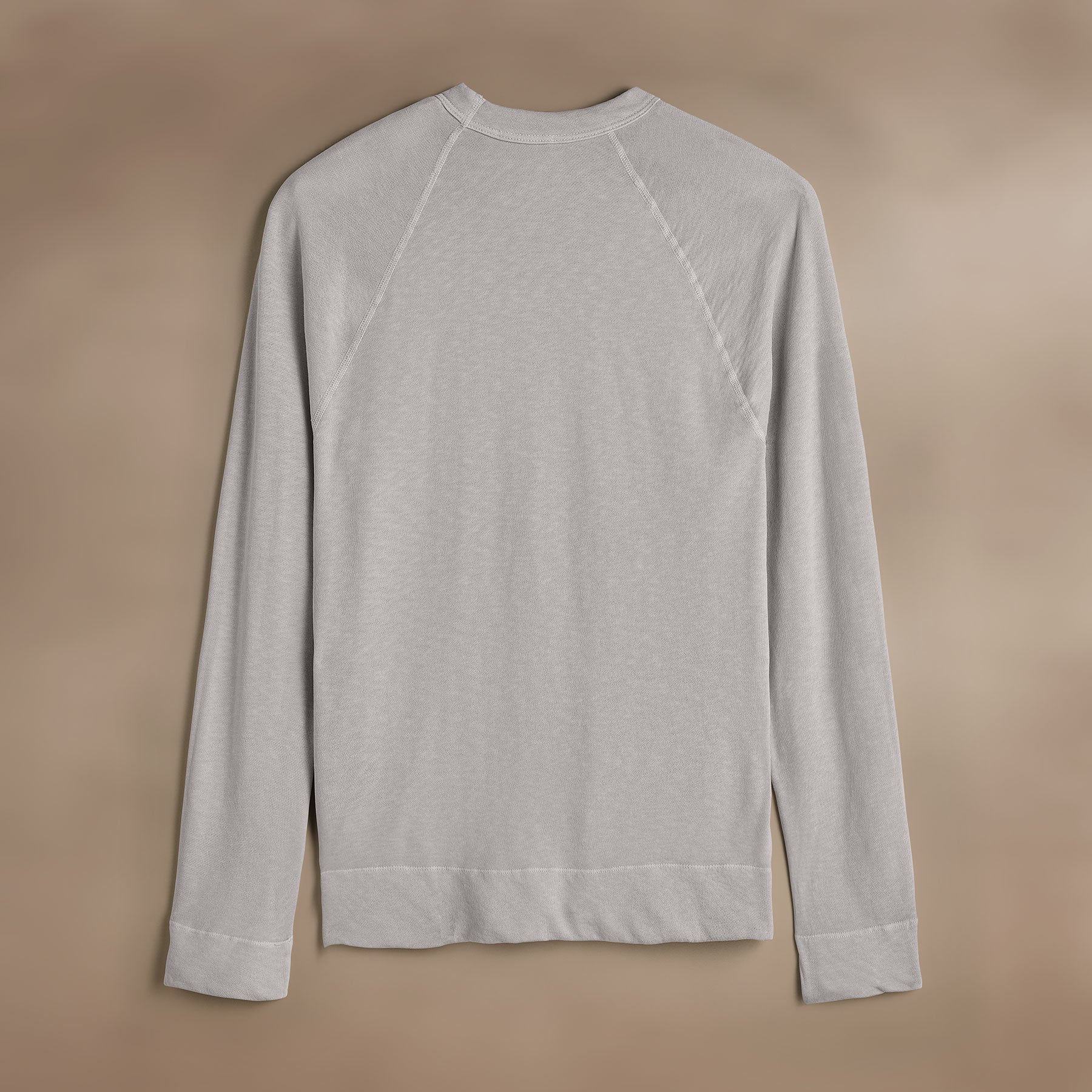 Vintage French Terry Sweatshirt in Light Mist Pigment | James Perse Los Angeles