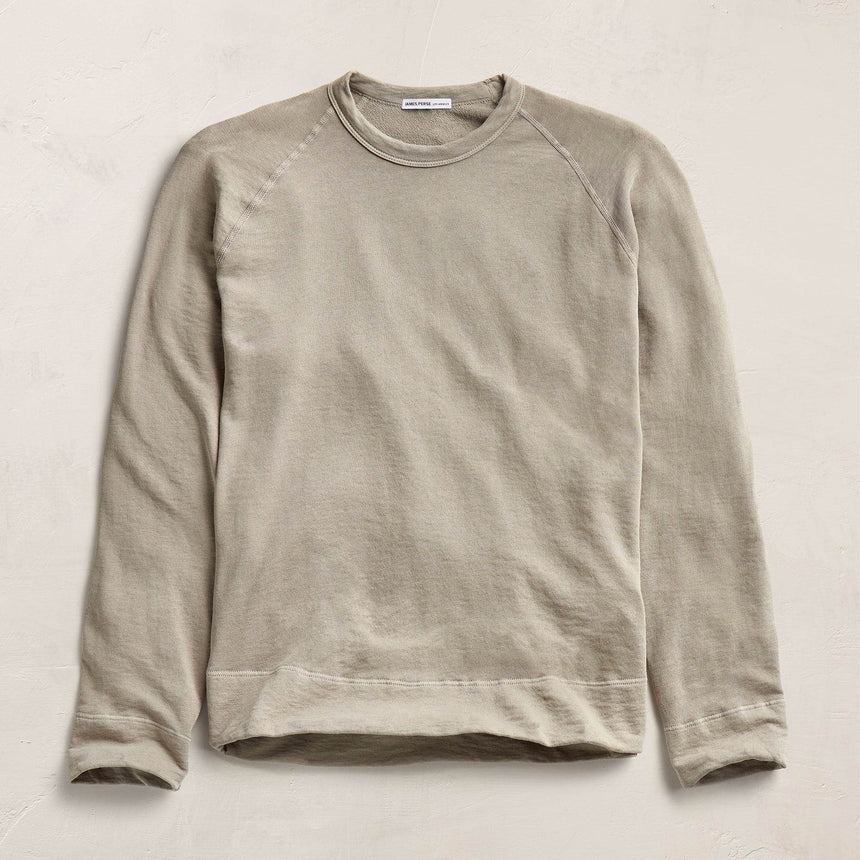 Vintage French Sweatshirt in Overcast Pigment | James Perse Los Angeles