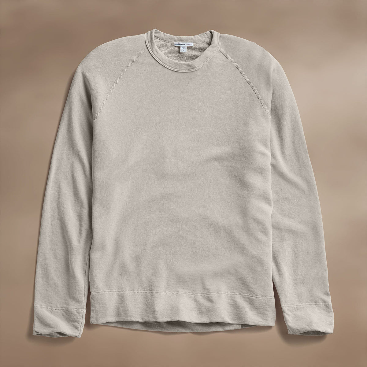 Vintage French Terry Sweatshirt in Salt Pigment | James Perse Los Angeles