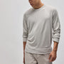 Vintage French Terry Sweatshirt in Salt Pigment | James Perse Los Angeles