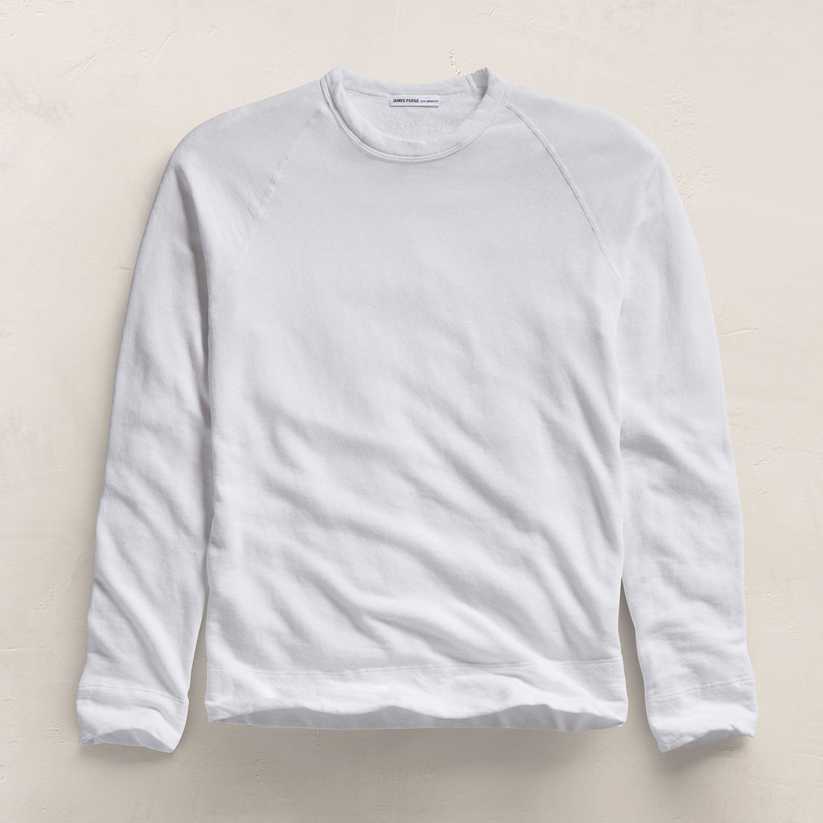 Vintage French Terry Sweatshirt - White