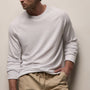 Vintage French Sweatshirt in White | James Perse Los Angeles
