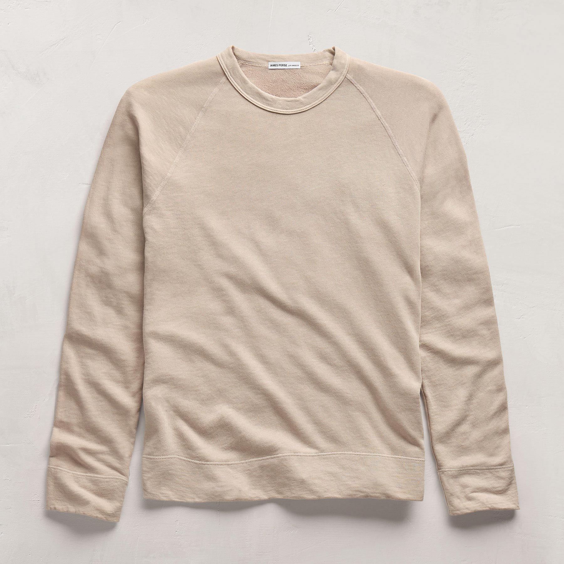 Vintage French Terry Sweatshirt - Heather Grey | James Perse Los