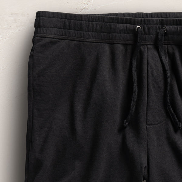 Vintage French Terry Sweat Short - Black