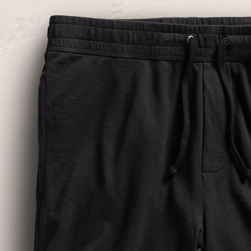 Vintage French Terry Sweat Short - Black