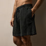Vintage French Terry Sweat Short in Carbon Pigment | James Perse Los Angeles