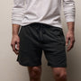 Vintage French Terry Sweat Short in Carbon Pigment | James Perse Los Angeles