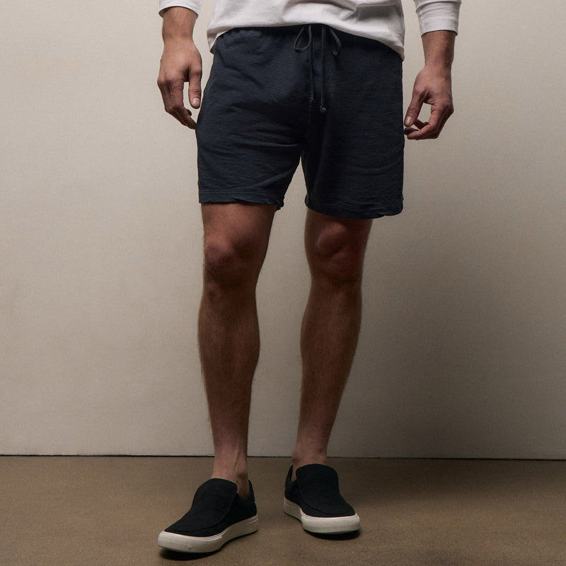 Vintage French Terry Sweat Short in Deep Pigment | James Perse Los Angeles