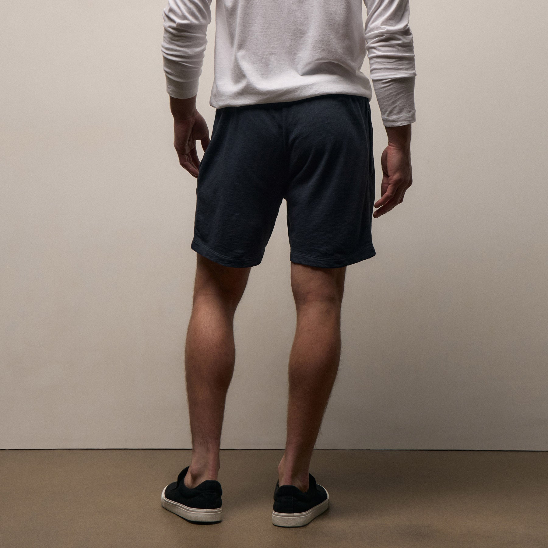 Vintage French Terry Sweat Short in Deep Pigment | James Perse Los