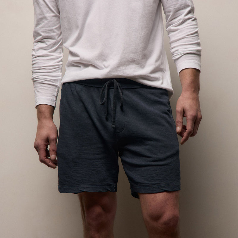 Vintage French Terry Sweat Short in Deep Pigment | James Perse Los Angeles