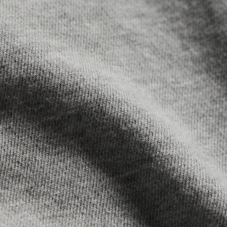 Vintage French Terry Sweat Short - Heather Grey