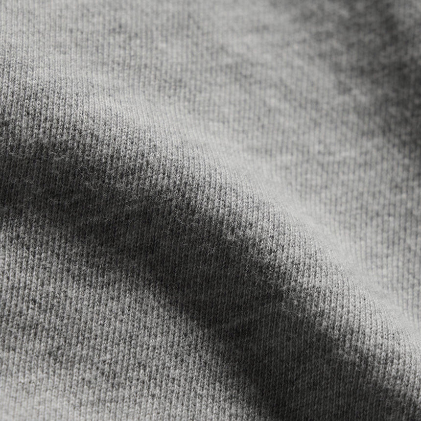 Vintage French Terry Sweat Short - Heather Grey