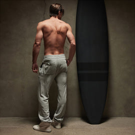 Vintage French Terry Sweatpant in Heather Grey | James Perse Los Angeles