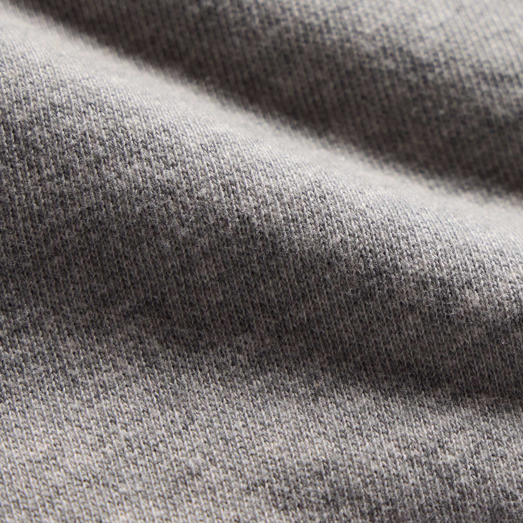 Vintage French Terry Zip Up Hoodie in Heather Grey | James Perse