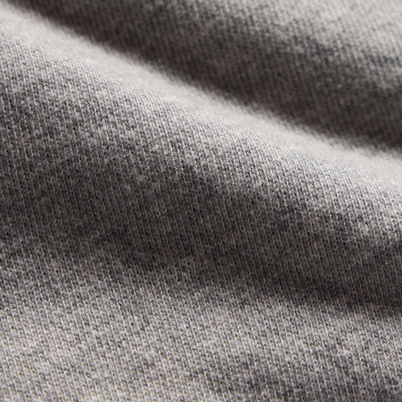 Vintage French Terry Zip Up Hoodie in Heather Grey | James Perse Los Angeles