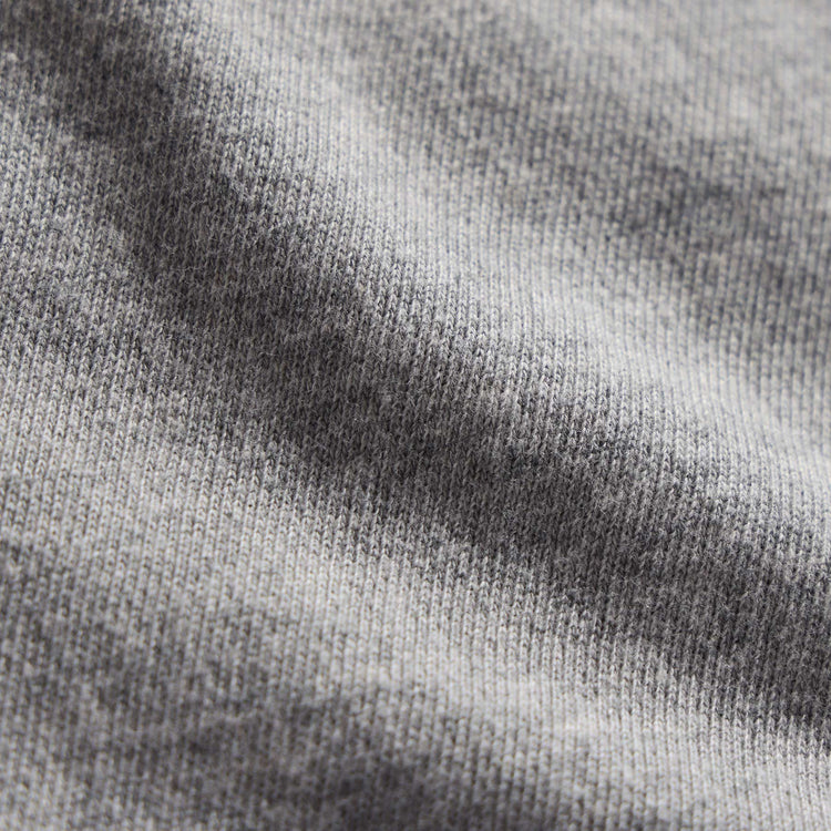 Vintage French Terry Sweatshirt in Heather Grey | James Perse Los Angeles