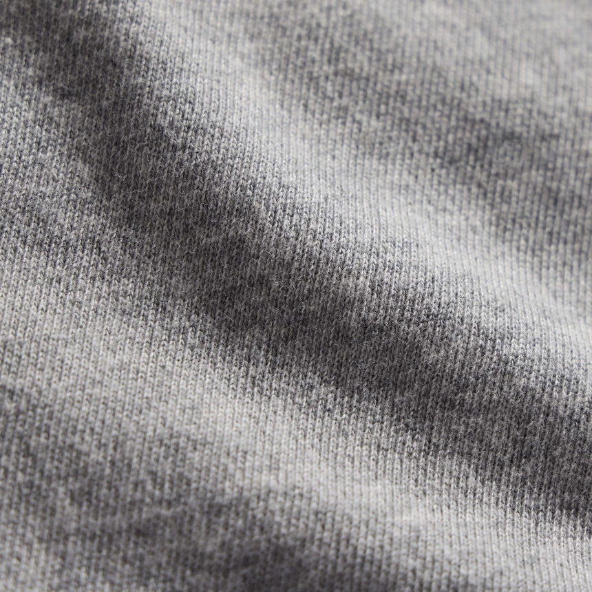 Vintage French Terry Sweatshirt in Heather Grey | James Perse Los Angeles