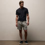 Vintage French Terry Sweat Short in Heather Grey | James Perse Los Angeles
