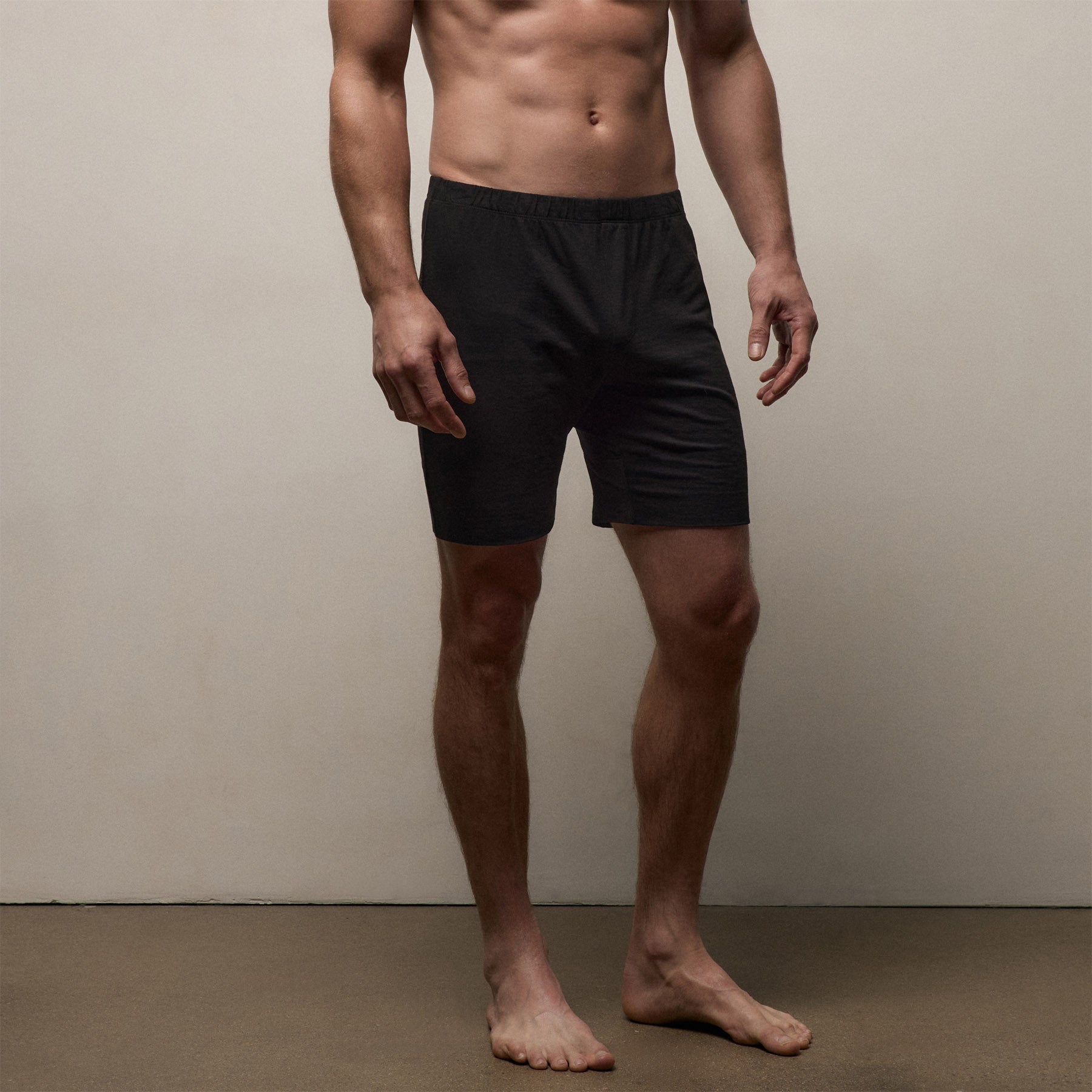 Boxer Short Classic Fit in Black | James Perse Los Angeles