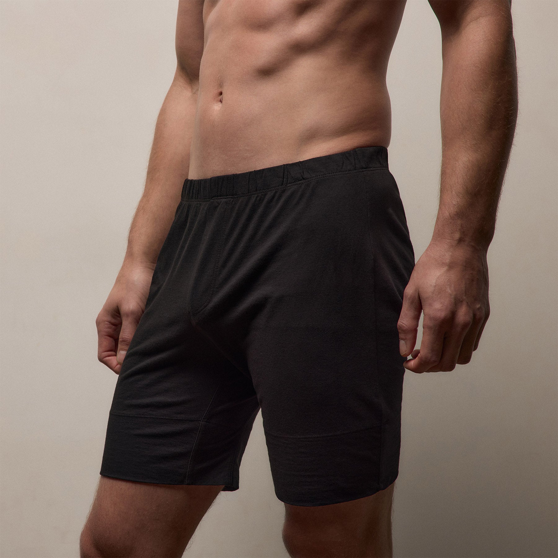 Boxer Short Classic Fit in Black | James Perse Los Angeles