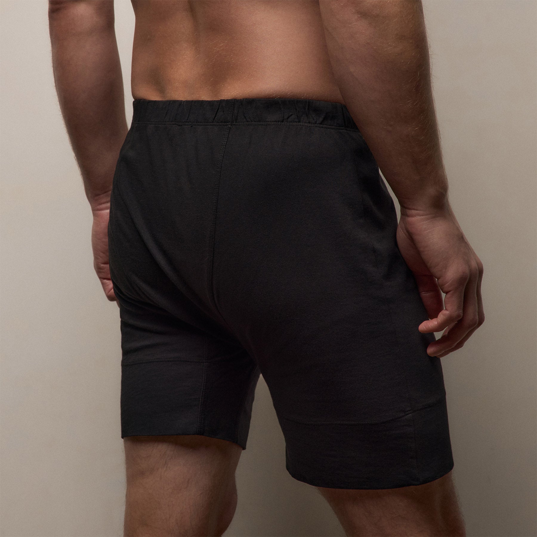 Boxer Short Classic Fit in Black | James Perse Los Angeles
