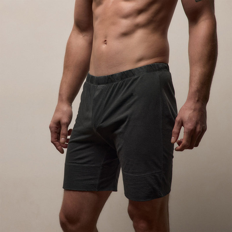 Boxer Short Classic Fit in Carbon Pigment | James Perse Los Angeles