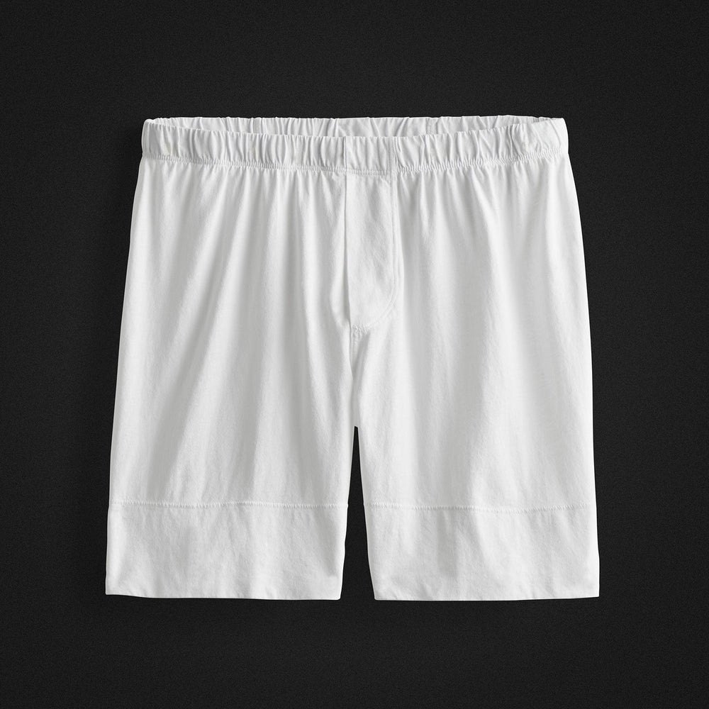 Boxer Short Classic Fit in White | James Perse Los Angeles