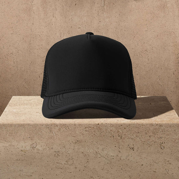 Scuba Trucker Hat in Black | James Perse Los Angeles