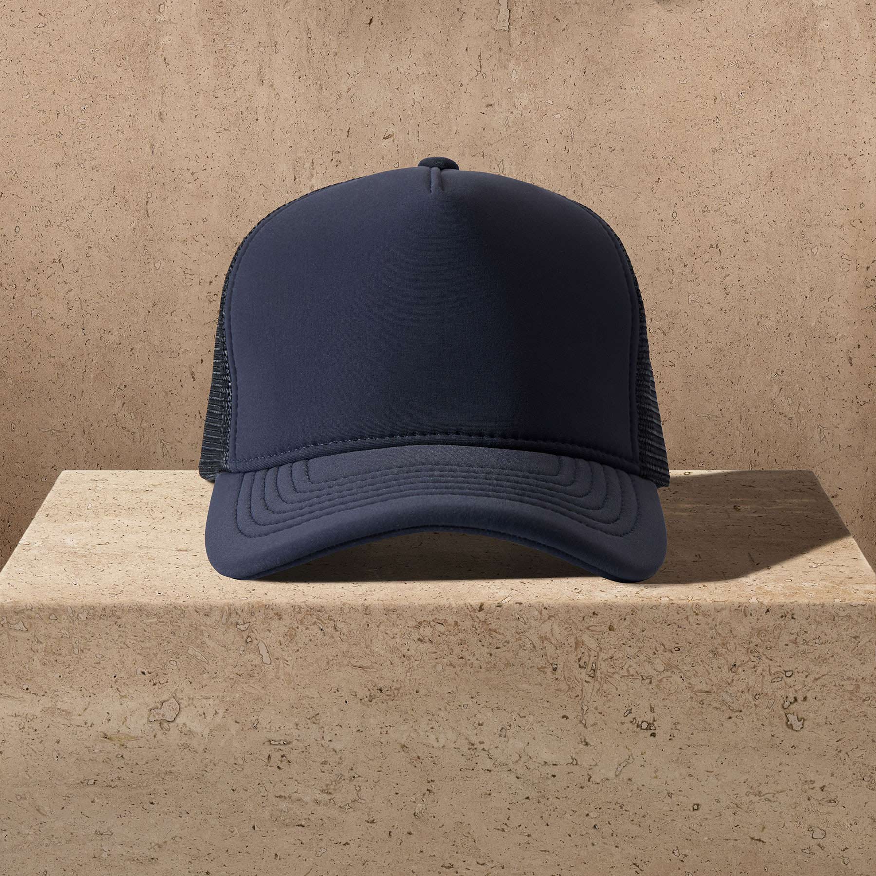 Scuba Trucker Hat - Navy | James Perse Los Angeles