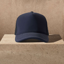 Scuba Trucker Hat in Navy | James Perse Los Angeles