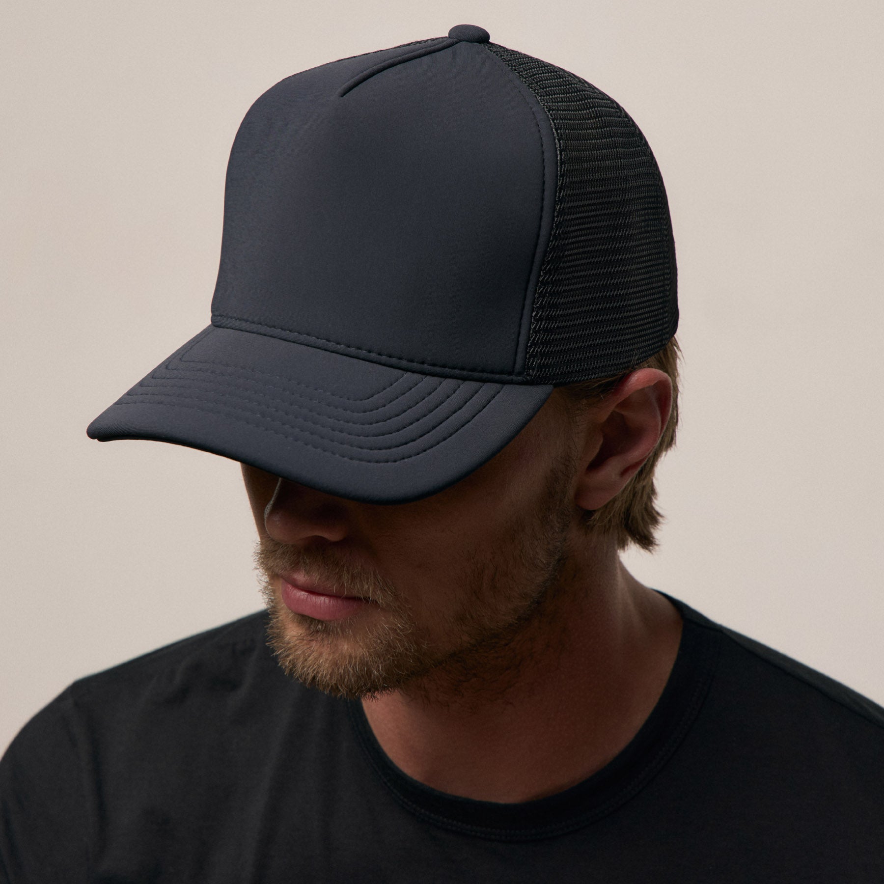James Perse キャップ Scuba Trucker Hat - Navy | James Perse Los Angeles