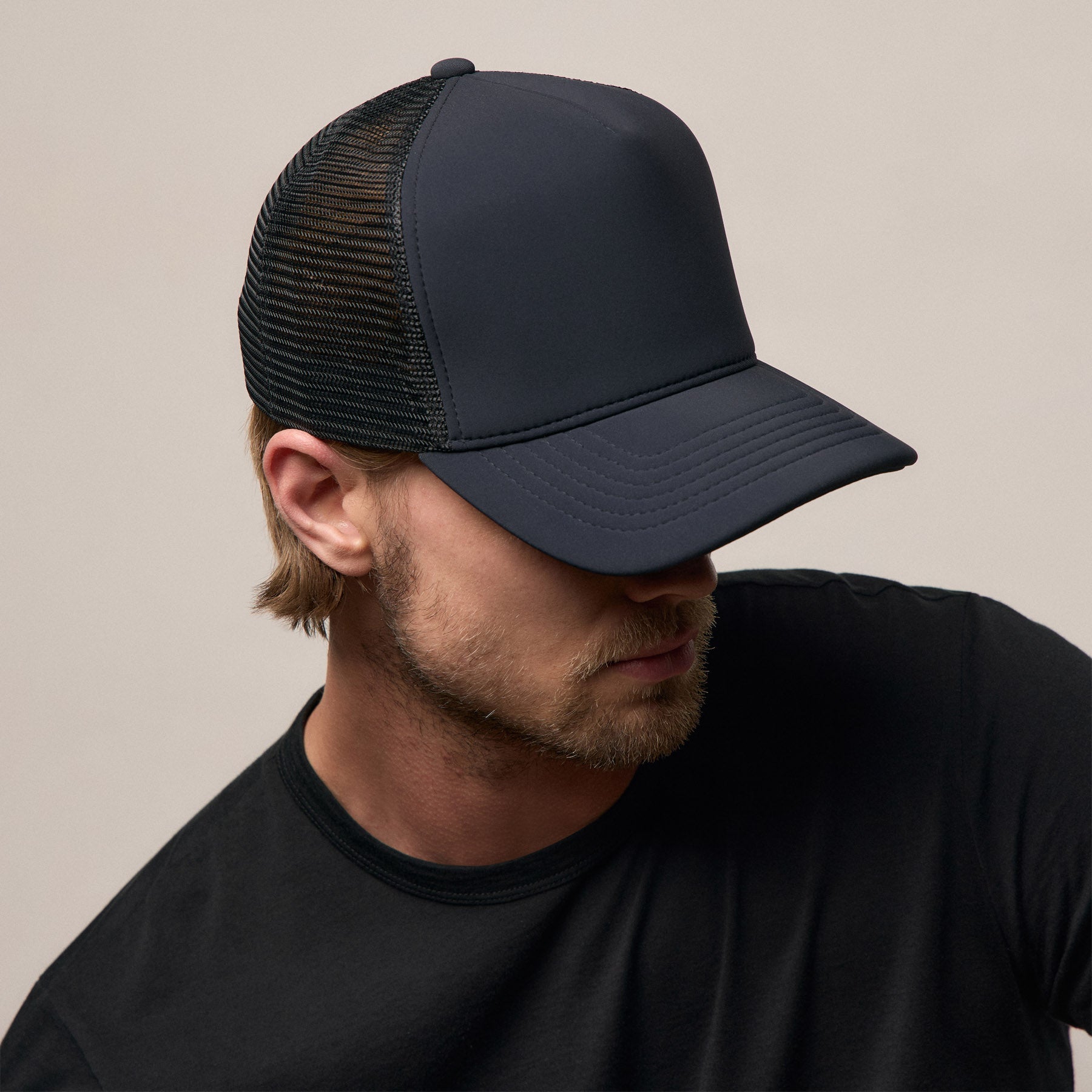 James Perse キャップ Scuba Trucker Hat - Navy | James Perse Los Angeles