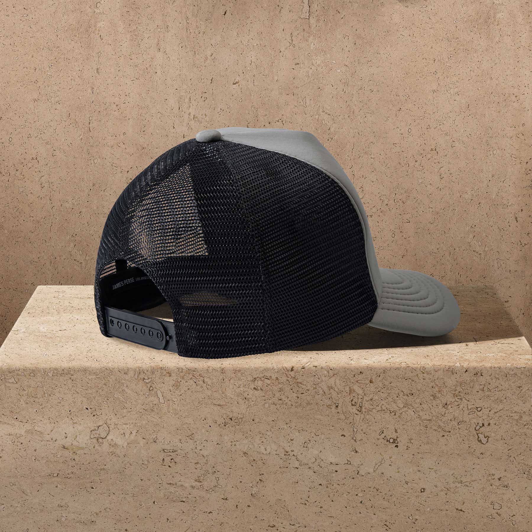 【JAMES PERSE】ジェームスパース トラッカー キャップ グレー JP x LA Trucker Hat - Pale Grey | James Perse Los Angeles