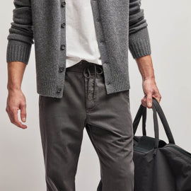 Cotton Twill Pant in Magma Pigment | James Perse Los Angeles